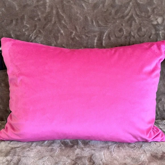 Soho Studio Valentine Pillow 💕 Feather Pillow Pink Beige New - Picture 6 of 6